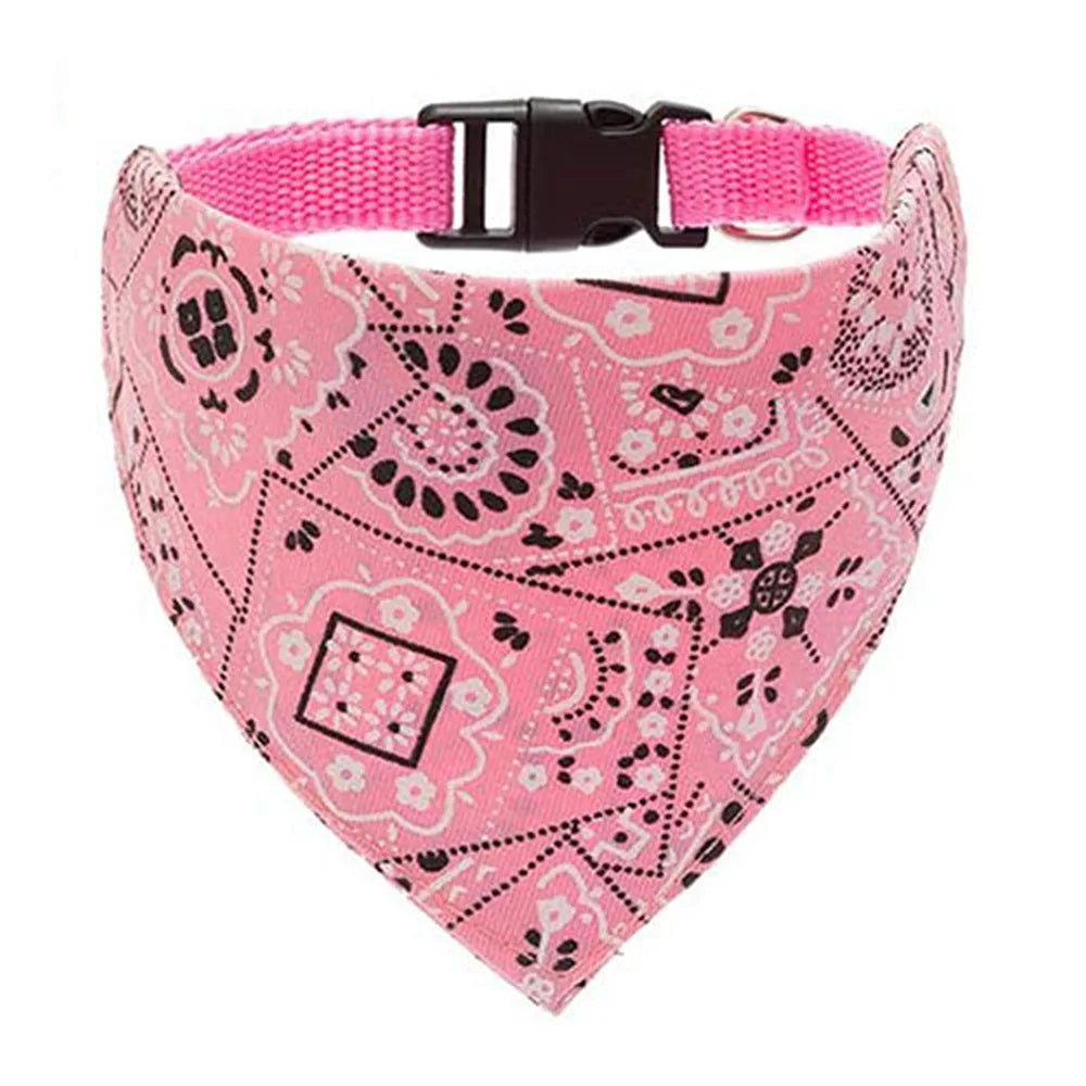 Adjustable Dog Collar Bandana