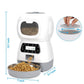 Automatic Pet Feeder with Timer and Stainless Steel Bowl