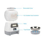 Automatic Pet Feeder with Timer and Stainless Steel Bowl