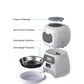 Automatic Pet Feeder with Timer and Stainless Steel Bowl