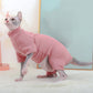 Warm Winter Cat Hoodie - Fleece Sweatshirt for Sphynx & Hairless Cats