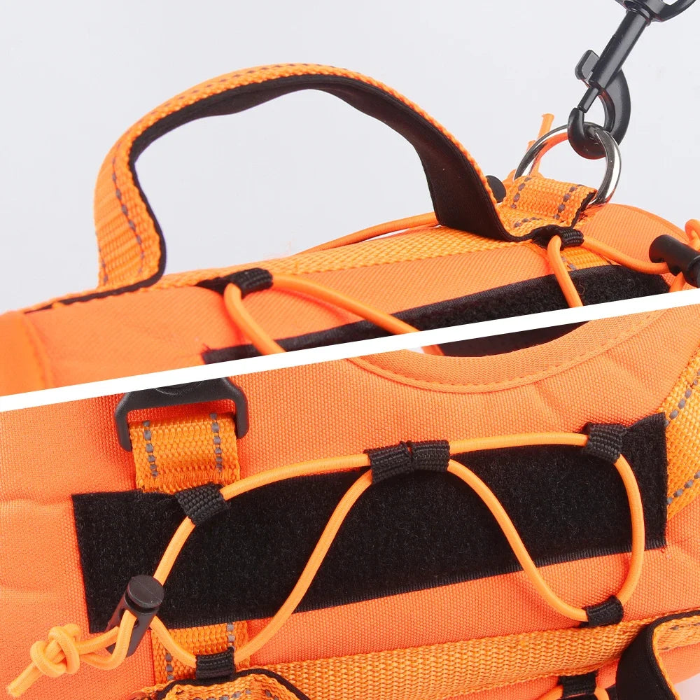 Reflective No-Pull Dog Harness - Adjustable Nylon Chest Harness