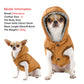 Waterproof Hooded Winter Coat for Small to Medium Dogs & Cats