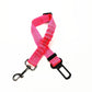 Adjustable Pet Car Safety Harness with Seat Belt Clip