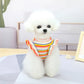 Ruffle Striped Pet Dress - Sweet Spring Summer Outfit for Dogs & Cats