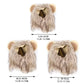 Lion Mane Cat Costume - Adjustable Pet Headgear for Cats and Dogs