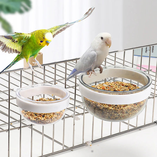 Detachable Bird Feeding Bowl with Hanging Hook