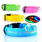 LED USB Rechargeable Dog Collar - 3 Light Modes for Night Safety