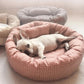 Premium Plush Pet Bed - Comfortable Basket for Small to Large Dogs & Cats