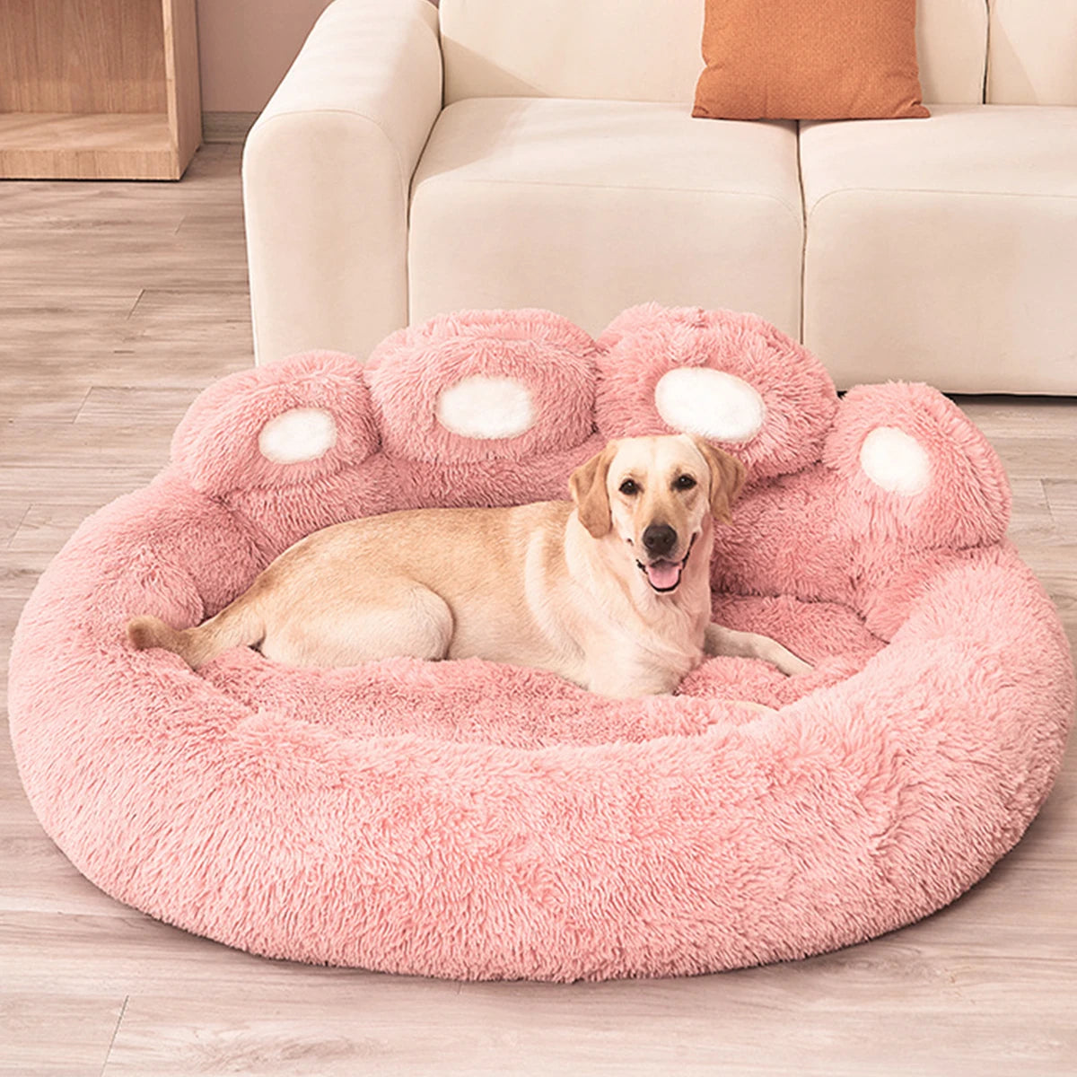 Plush Pet Sofa Bed for Dogs and Cats