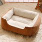 Premium Plush Pet Bed - Soft Breathable Cushion Basket for Cats & Dogs