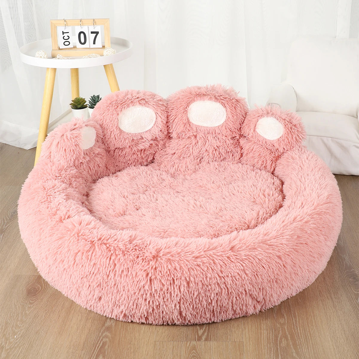 Plush Pet Sofa Bed for Dogs and Cats