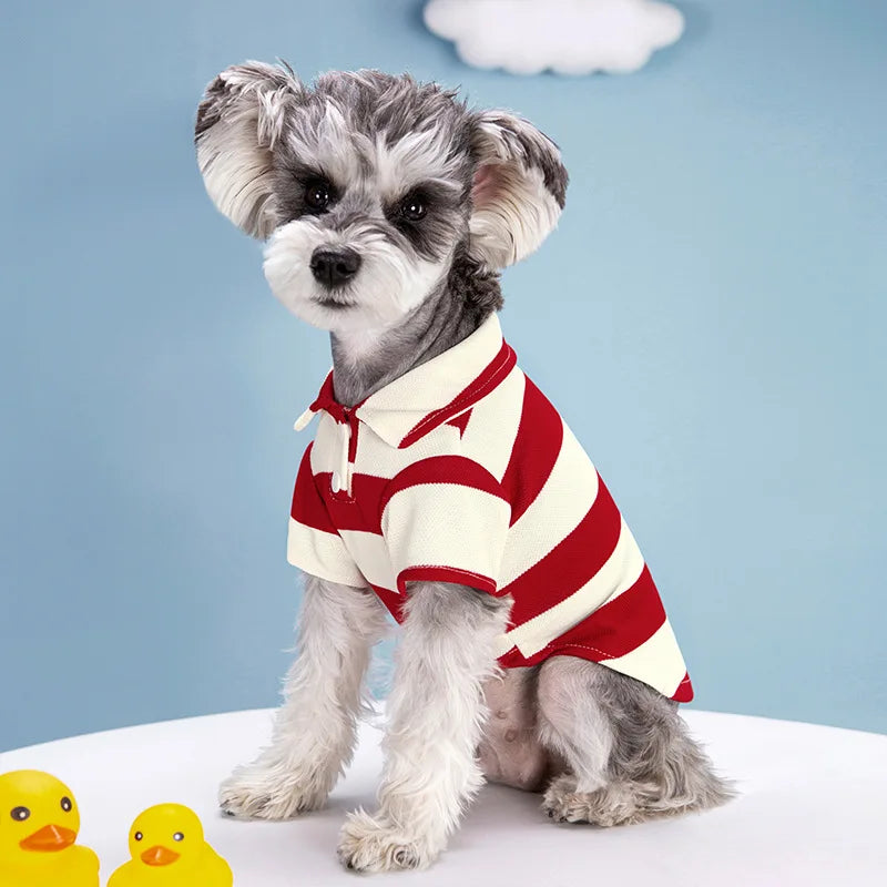 Premium Dog Polo Shirt - Summer Casual Wear for Small & Large Dogs