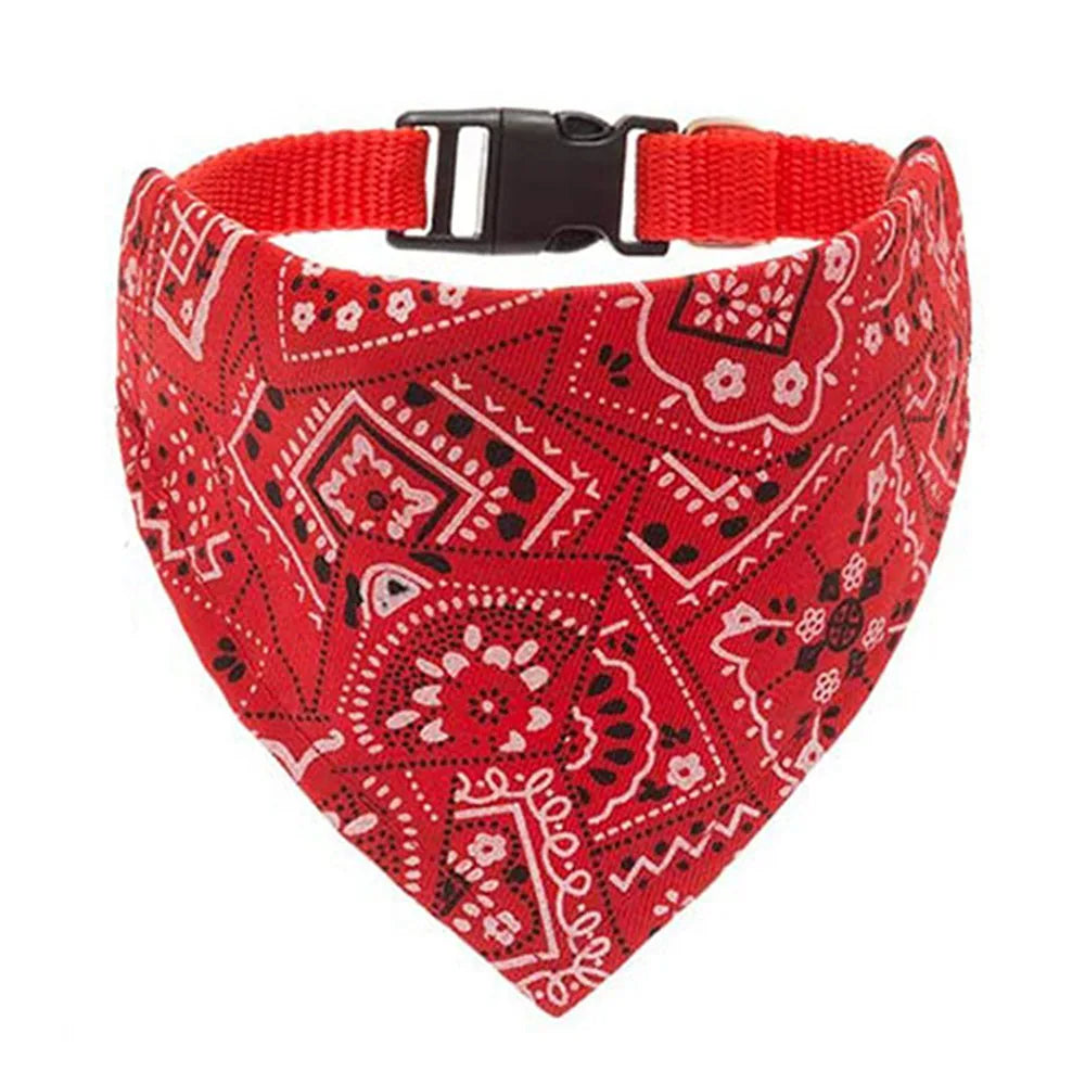 Adjustable Dog Collar Bandana