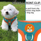 Adjustable Step-In Dog Harness & Leash Set - Reflective Padded Vest for Small to Medium Dogs
