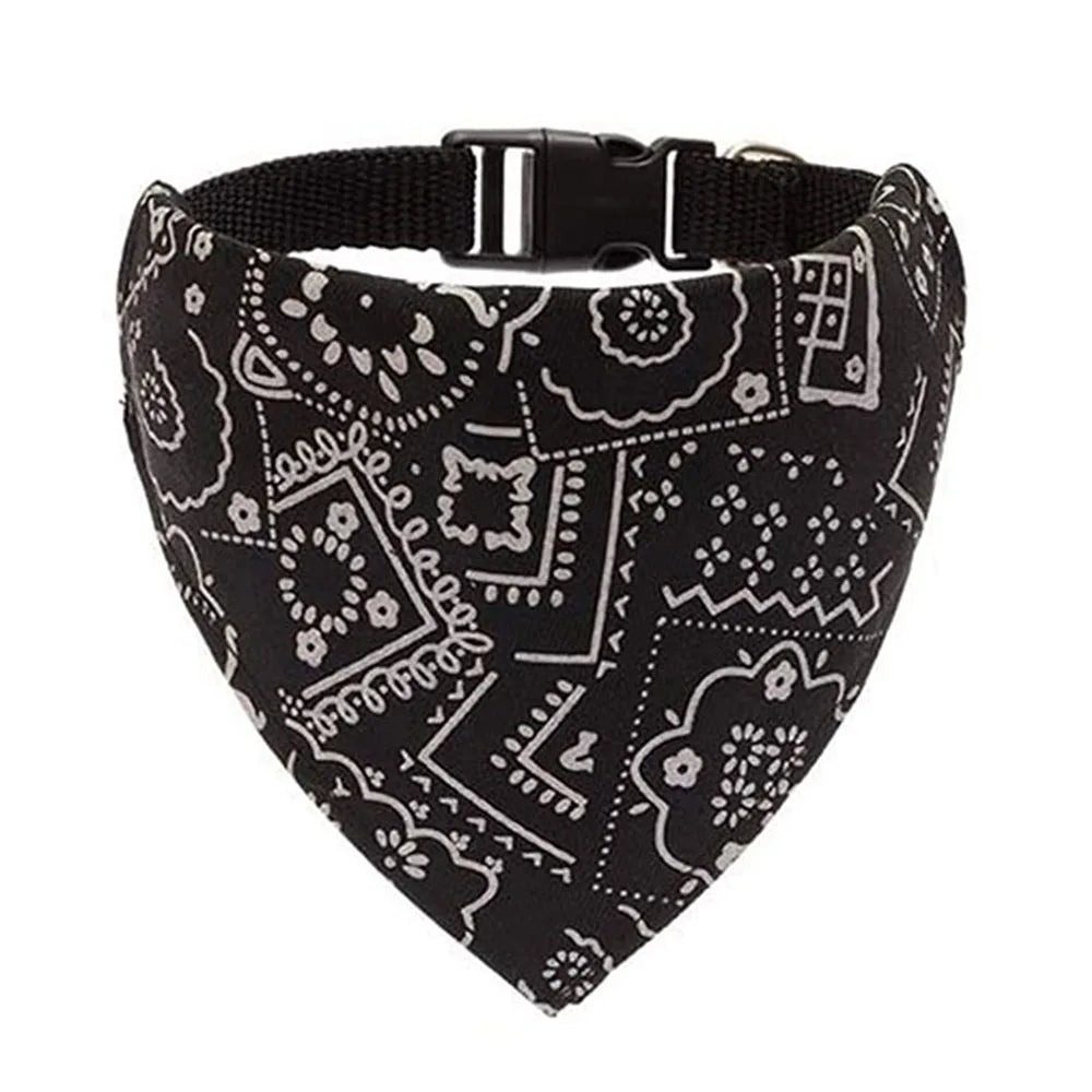 Adjustable Dog Collar Bandana