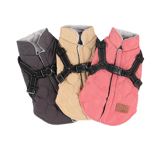 Warm Padded Dog Coat Jacket