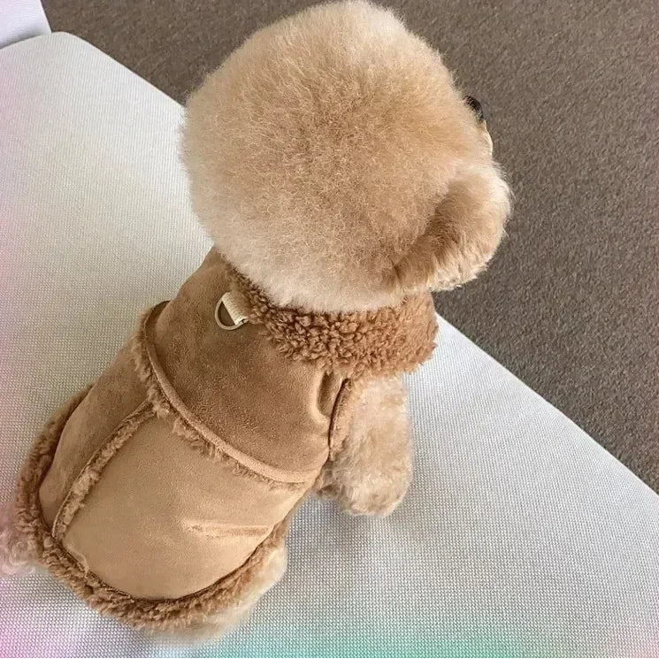 Dog Vest Jacket - Soft Cotton Winter Coat