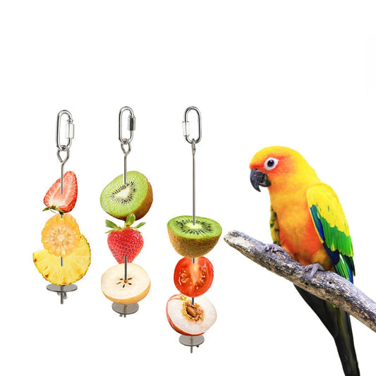 Stainless Steel Bird Food Holder Skewer