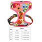Floral Dog Harness and Leash Set - Adjustable Comfort Vest for Small to Large Dogs