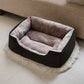 Premium Plush Pet Bed - Soft Breathable Cushion Basket for Cats & Dogs
