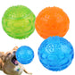 Waterproof Dog Chew Toy Ball - Interactive Squeaky Bite-Resistant Training Toy