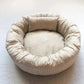 Premium Plush Pet Bed - Comfortable Basket for Small to Large Dogs & Cats