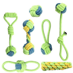 Interactive Cotton Rope Dog Toy - Durable Chew Toy for Small & Large Dogs