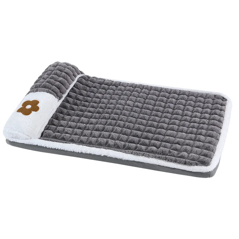 Orthopedic Dog Bed Mat with Cervical Support