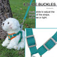 Adjustable Step-In Dog Harness & Leash Set - Reflective Padded Vest for Small to Medium Dogs