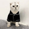 Christmas Cat Hoodie Costume - Winter Pet Sweatshirt for Small Dogs & Cats