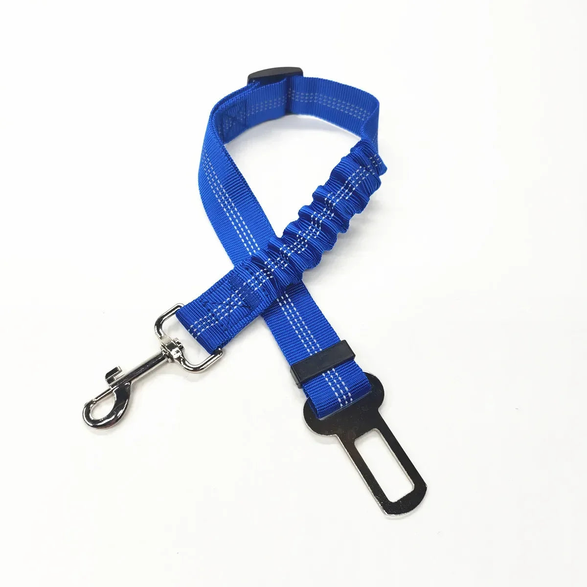Adjustable Pet Car Safety Harness with Seat Belt Clip