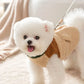 Brown Pet Jacket - Autumn Winter Two-Legged Cardigan for Dogs & Puppies
