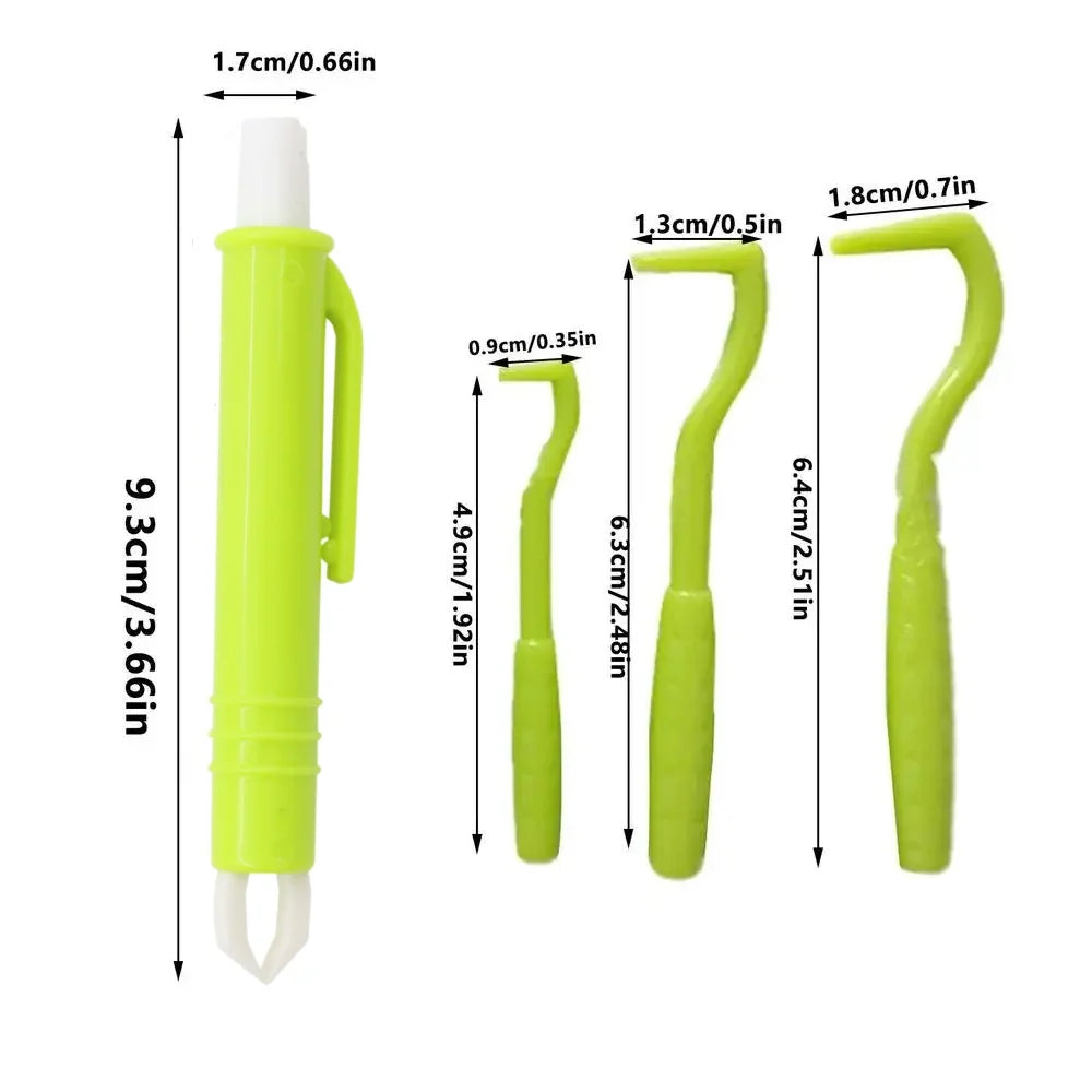 Professional Pet Tick & Flea Remover Tool Set - Safe Tweezer for Dogs & Cats