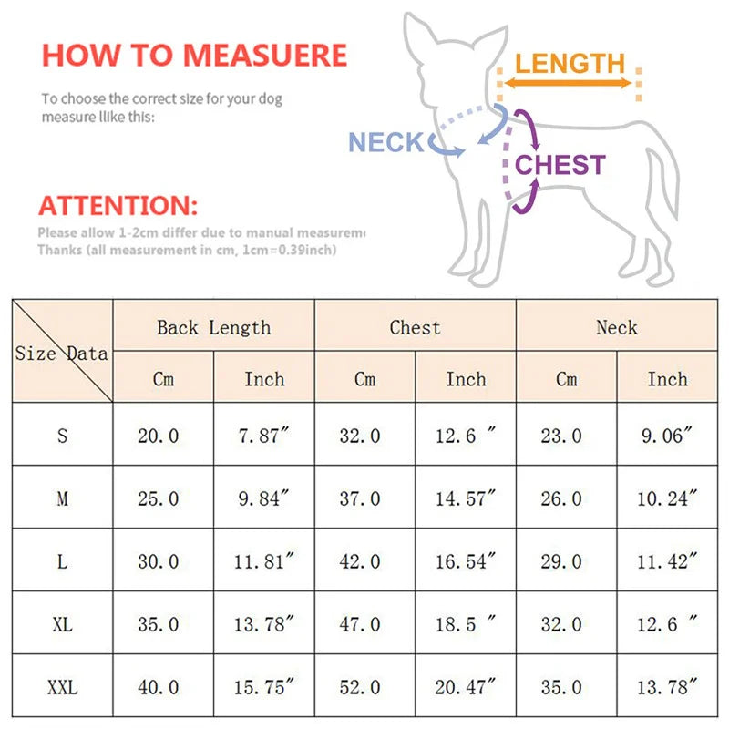 Bear Print Plush Dog Sweater with Buckle