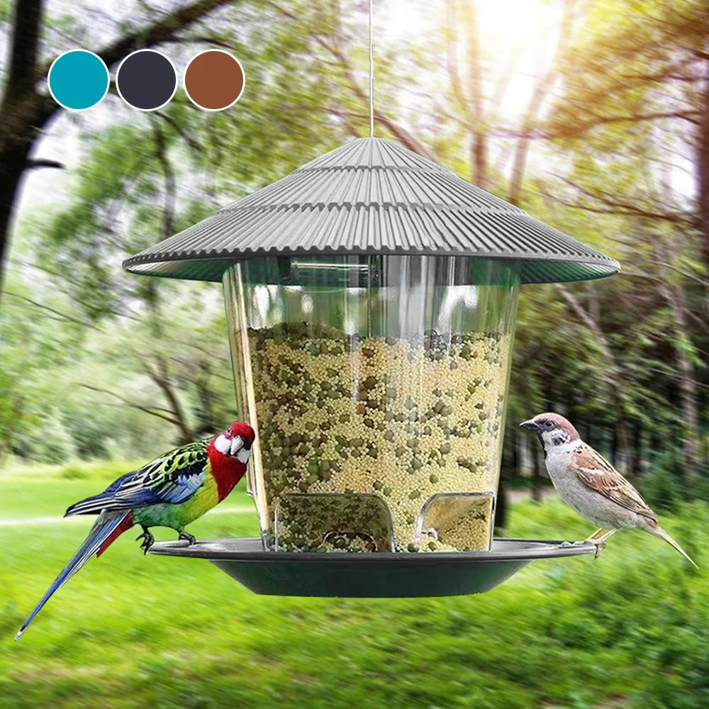 Automatic Bird Feeder with Foot Pedal