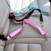 Adjustable Pet Car Safety Harness with Seat Belt Clip