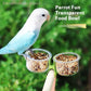 Parrot Food Bowl Feeder with Clip