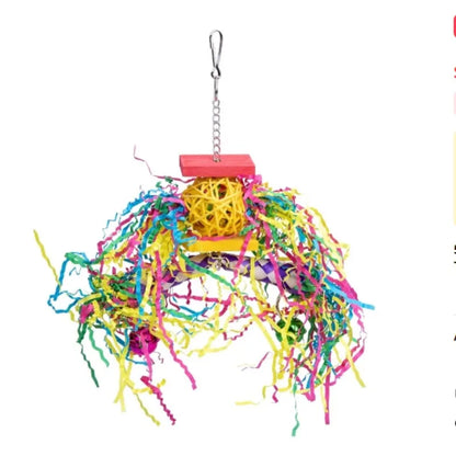 Parrot Biting and Chewing Toy Set