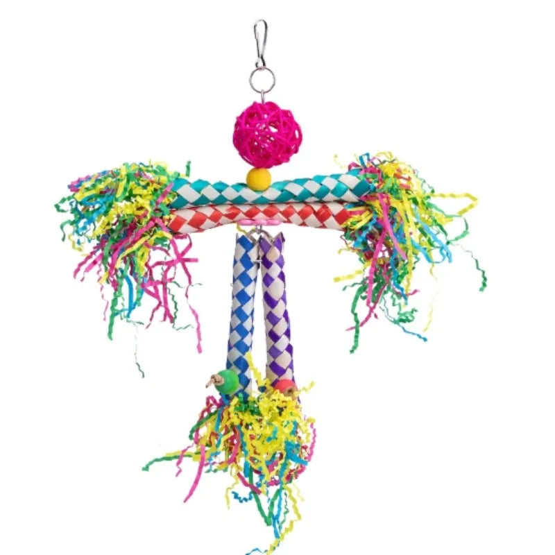 Parrot Biting and Chewing Toy Set