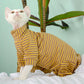 Soft Cotton 4-Legged Jumsuit for Cats & Small Dogs - All Seasons