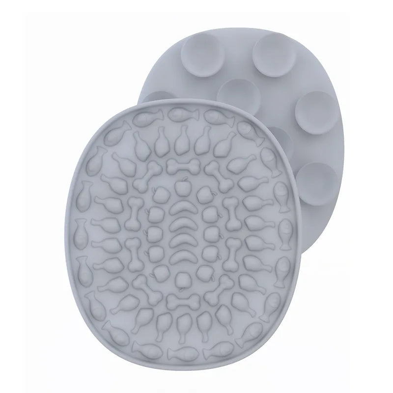 Silicone Slow Feeder Mat with Suction Cup