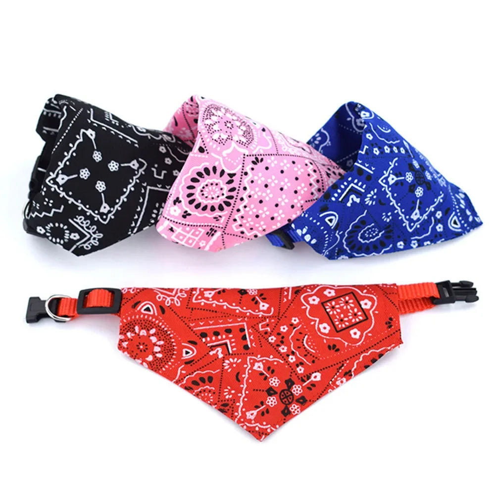 Adjustable Dog Collar Bandana