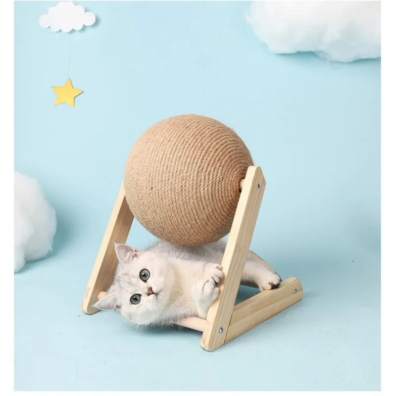 Cat Scratching Ball Toy